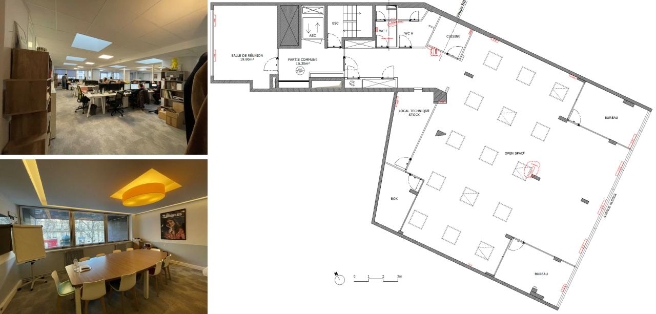 Bureau Paris 278m² Location bureau Paris OLBUR2423638 1